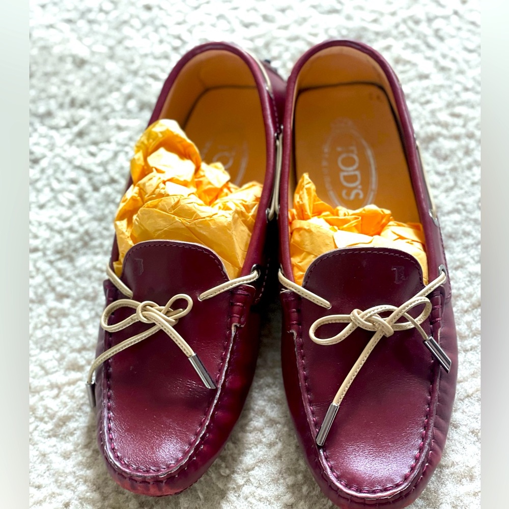 Tod's Gommini Leather Driving Loafers